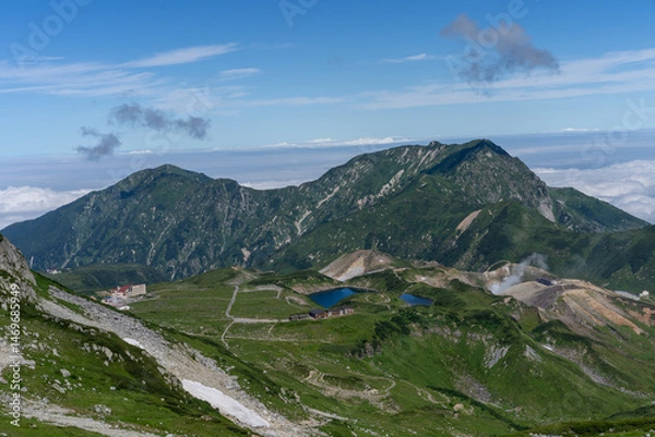 Obraz mountain landscape in the alps