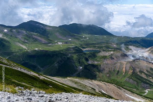 Fototapeta view from the mountain