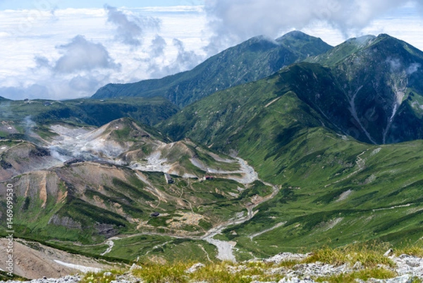 Fototapeta view from the mountain