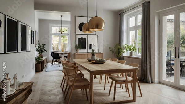 Obraz modern dining room