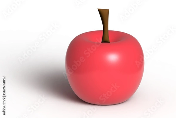 Obraz Apple 3D Illustrator Design