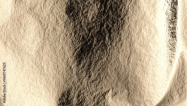 Obraz Elegant gold foil texture with a glossy, metallic finish, creating a chic, vintage backdrop. Shiny,