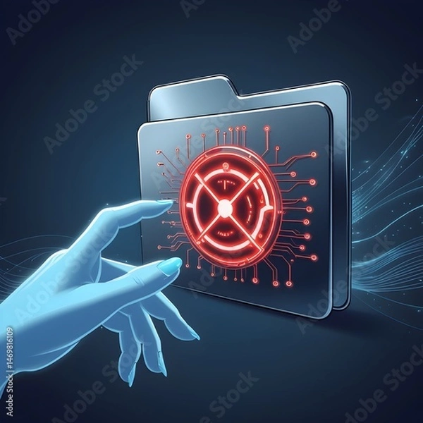 Fototapeta 3d rendered illustration of an x ray image