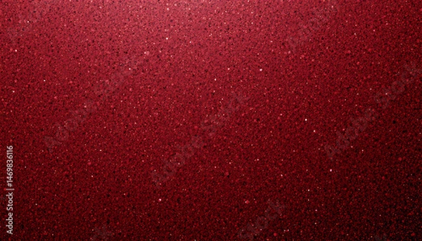 Fototapeta Abstract Deep Red Glitter Texture With Sparkling Light Spots
