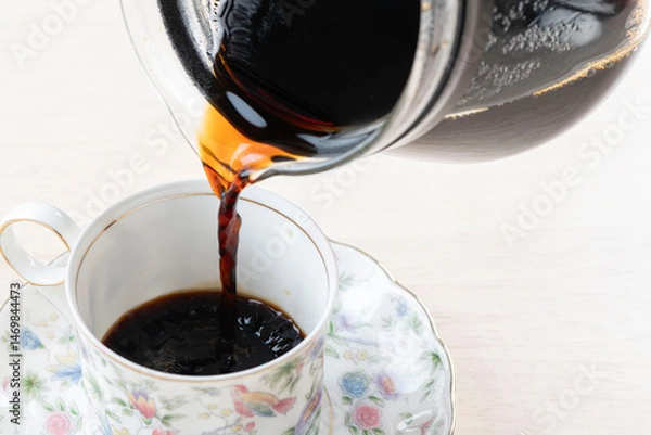 Fototapeta 美味しいコーヒー