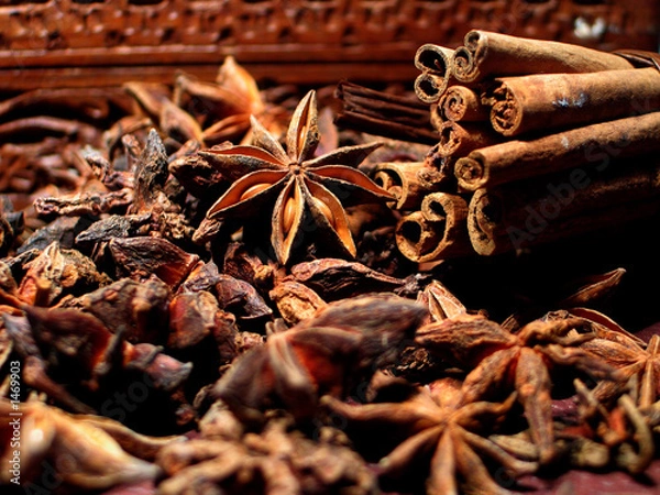 Obraz anis étoilé et vanille