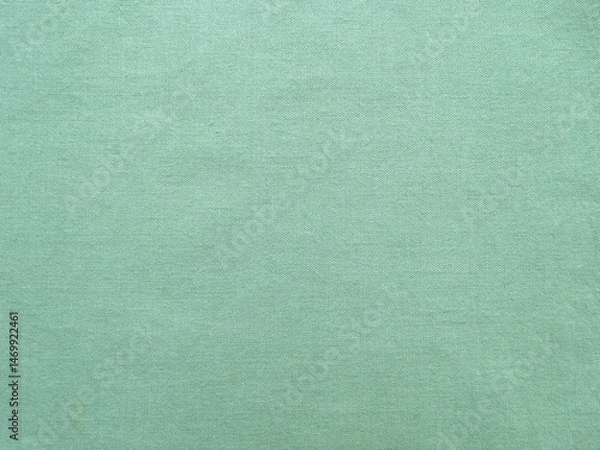 Obraz Plain cotton fabric in mint color
