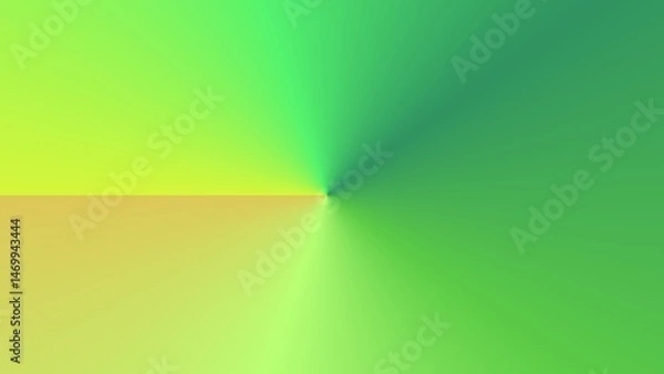 Fototapeta Radial gradient in yellow-green hues