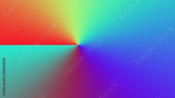 Fototapeta Vibrant color gradient radiating from center (49)