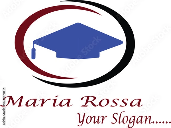 Obraz education logo design