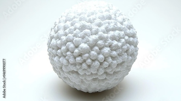 Fototapeta Sphere with textured surface