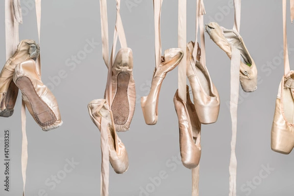 Obraz Hanging ballet shoes