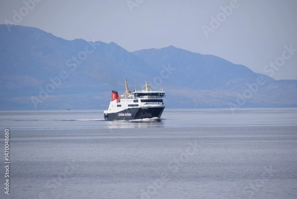 Obraz The new Arran ferry, Scotland