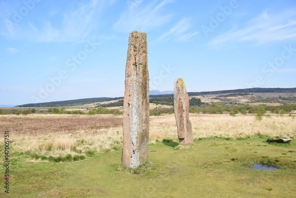 Obraz Machrie Moor, Arran, Scotland