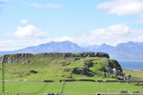 Obraz Dunagoil fort, Bute, Scotland