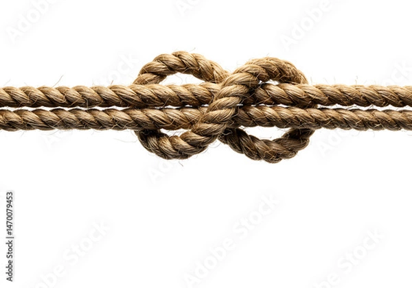 Fototapeta Rope with knot