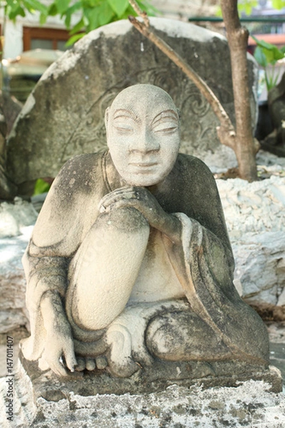 Obraz Chinese old man statue