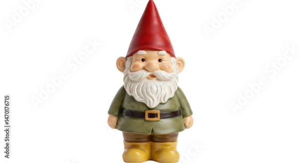 Obraz Isolated Garden Gnome Statue