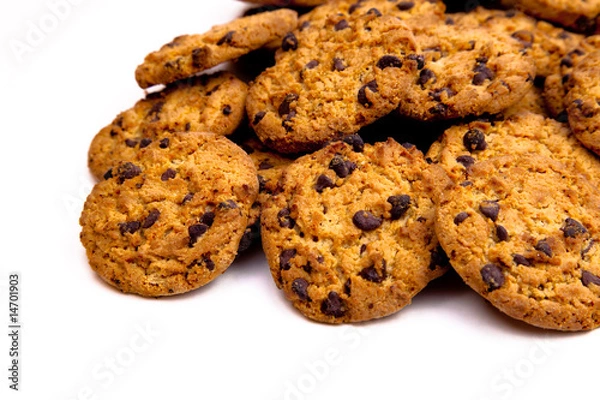 Fototapeta Chocolate cookies