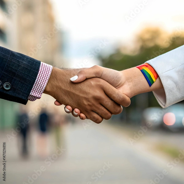 Obraz hand shake