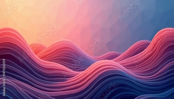 Fototapeta Modern Abstract Vector Banner Background