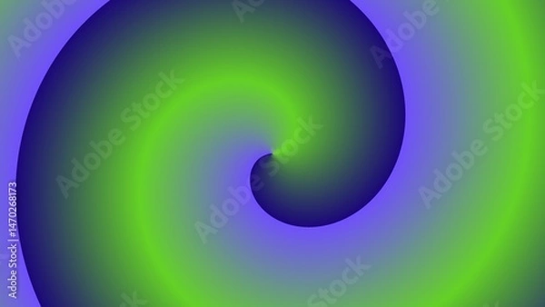 Fototapeta Abstract swirling gradient in vibrant green and purple hues (7)