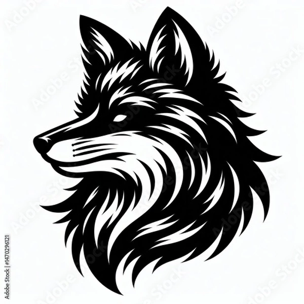 Obraz Fox Silhouette