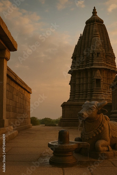 Obraz hindu temple in india