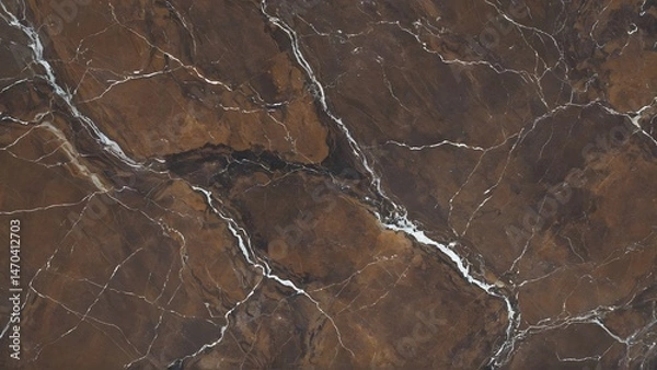 Obraz Brown marble stone texture