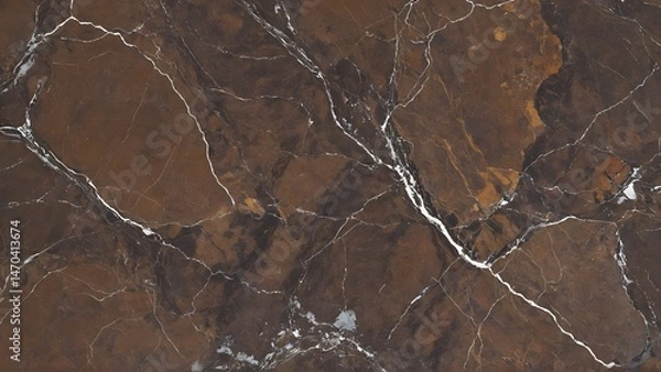 Obraz Brown marble stone texture