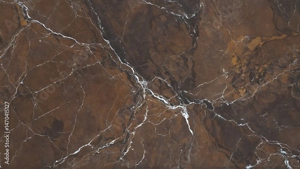 Obraz Brown marble stone texture