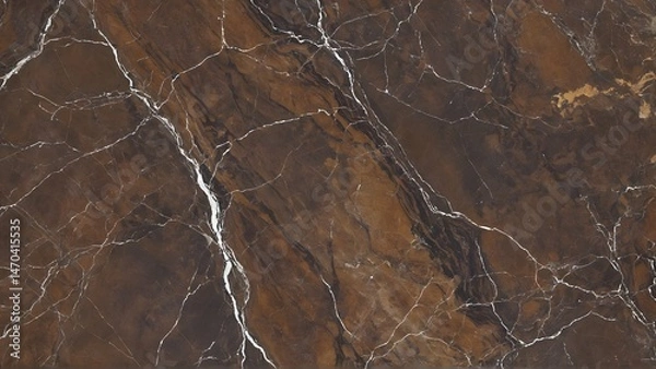 Obraz Brown marble stone texture