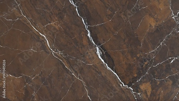 Obraz Brown marble stone texture