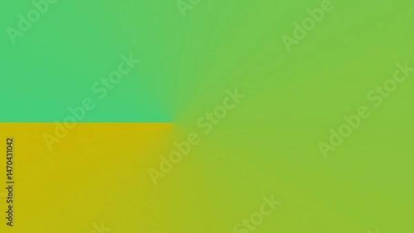 Obraz Abstract green and gold gradient blend