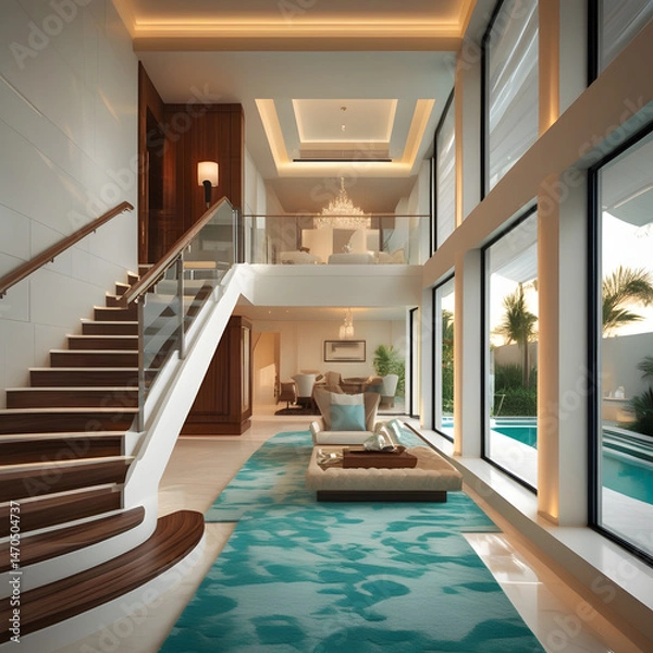 Obraz luxury hotel room