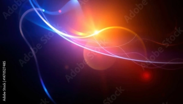 Obraz light effect abstract