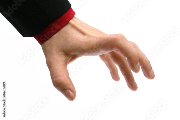Obraz gierige Hand