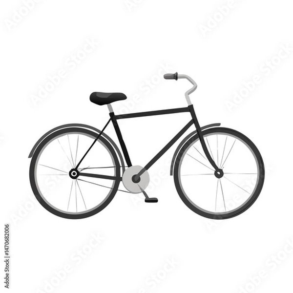 Fototapeta Bicycle: The Eco-Friendly Mode of Transport