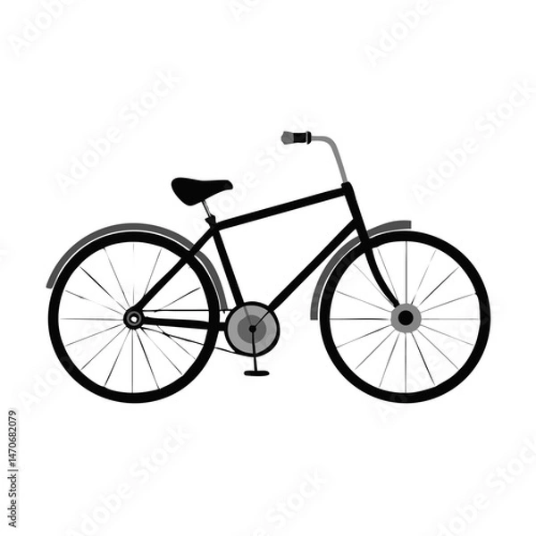 Fototapeta Bicycle: The Eco-Friendly Mode of Transport