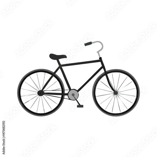 Fototapeta Bicycle: The Eco-Friendly Mode of Transport