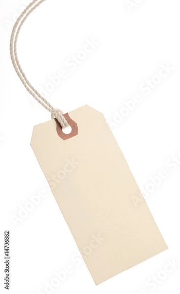 Obraz Blank Paper Tag