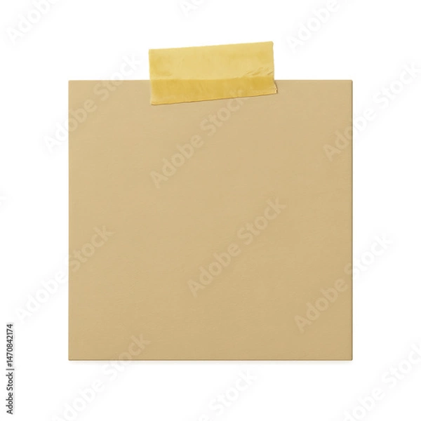 Fototapeta Square Sand Sticky Note