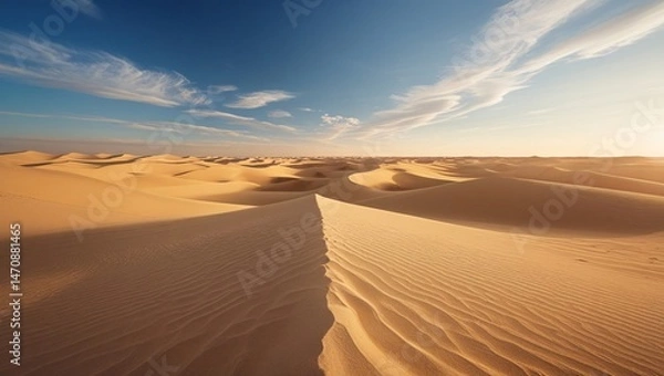 Obraz sand dunes in the desert
