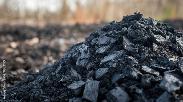 Fototapeta  soil improving carbon sequestration and fertility, 