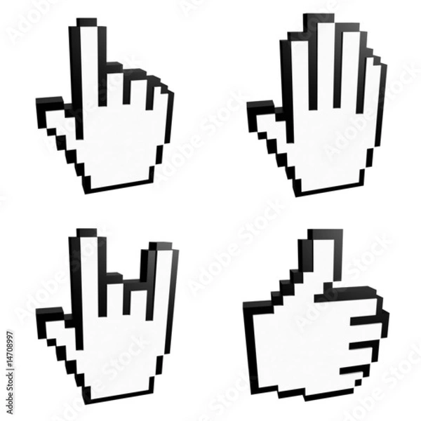 Fototapeta Cursors
