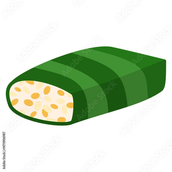 Obraz Tempeh Illustration