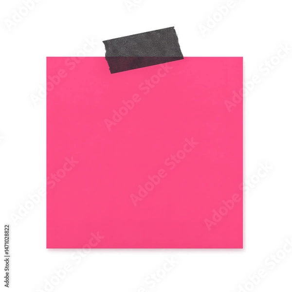 Obraz Hot Pink Sticky Note