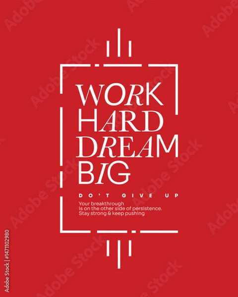 Fototapeta nothing is impossible typography t shirt, nothing is impossible vector t shirt, never Give up nothing is impossible inspirational quotes design, typography vector t shirt design, never give up tshirt
