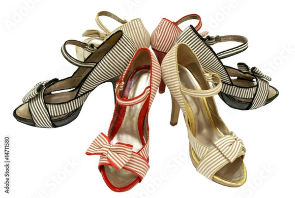 Obraz open-toe shoes