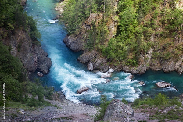 Obraz Каньон реки Тара. Черногория.